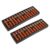 Happyyami 2pcs 13-Column Plastic Chinese Bead Abacus with Contrasting Colored Beads and Mathematics Counting to Build Mental Calculation Skills for Elementary Classrooms and Learning Clubs