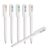 Happyyami 6pcs Smooth Writing Gel Ink Pens with Plastic Hourglass Design, Comfort Grip Office Writing Tools for Note Taking Supplies, for Students and Teachers