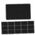 Happyyami Blank Cardstock Note Cards Unruled Paper 300pcs 4.3×2.8 Inches Black Sturdy Black Paper Cards for Creative Arts and Crafts for Invitations and Study Notes