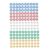 harayaa 150x Bingo Balls Tally Ball Universal with Easy Read Window Calling Balls for