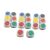harayaa 20x Game Dice Set Color Recognition Family Game Collections Colorful Dice