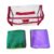 harayaa 2X Card Slot Educational Dice Playing Game Cubes PVC Soft Dice