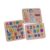 harayaa 3 Pieces Mini Toy Dollhouse Decor Ornament Early Education Learning Simulation Letter Numbers Animals Toy Suitable for Imaginative, Without Storage Box