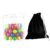 harayaa 50x Counting Balls Colored Ball Develop Math Skills Color Recognition Toy Balls