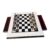 harayaa Chess Board Set Board Game Set Strategy Game Interactive Family Game Portable