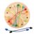 harayaa Children Game Rope String Untangling Toy Brain Teaser Reasoning Challenge Wooden Piece Planning and Dexterity Practice Suitable for Family time Learning Centers Therapy