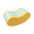 harayaa Children Sensory Rocker Rocking Boat Toy Chair Cushion Support Wood Frame PU Leather Easy to Clean Compact Size Suitable for Children Play Daycare Early Education Centers Home