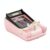 harayaa Children Simulator Driving Toy with Rotating Wheel Gear Control Obstacle Challenges Variable Speeds Built in Tunes Realistic Audio Tabletop Console Suitable for , Pink , Charging Set