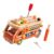harayaa Fine Motor Skill Toy Wooden Assembly Busy Board Construction Workbench Learning Tool Built from Solid Wood Suitable for Gift Giving Early Education