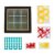 harayaa Four in Row Board Game Portable 2 in 1 Foldable Tic Toe Connect Strategy Desktop Game Suitable for Kids Adults Family Travel Home 30cmx30cm