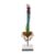 harayaa Human Spine Model Vertebral Column Portable 45cm Tall Teaching Supplies Human