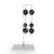 harayaa Physics Experiment Pulley Kit Pulley Set Demonstration Apparatus Mechanical Force Measurement Teaching Tool Spring Meter and Ropes Suitable for