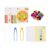 harayaa Preschool Kids Counting Sorting Early Education with 2 Test Tubes Clips Matching
