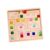 harayaa Rainbow Building Cubes Acrylic Cubes with Wooden Storage Awareness Stacking Game
