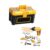 harayaa Tool Set Kids Tool Set Toy Drill Construction Tools Realistic Electronic Drill with Manual Bits Sturdy PP Material Suitable for Home, Yellow