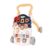 harayaa Walking Toy Push with Activity Center Sensory Busy Board Pushing Cart Learning Adjustable Speed and Water Tank Stability Suitable F