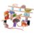 harayaa Wooden Blocks Balance Game Stringing Wooden Beads Animal Model Parent Children