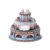 harayaa Wooden Box Rotatable Ornament 3D Puzzle Assembly Toy Handmade Wood Block Toy Traditional Mechanical Movement Suitable for Gi, Blue