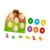 harayaa Wooden Peg Puzzle Dinosaur Matching Egg Puzzle for 1 2 3 Years Old Boy Girls
