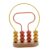 harayaa Wooden Roller Abacus Toy Wooden Toy Convenient Math Calculation Frame Nursery