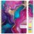 HARDCOVER Academic Year 2026-2027 Planner: 14 Months (May 2026 Through June 2027) 8.5″x 11″ Daily Weekly Monthly Planner Yearly Agenda. Bookmark, Pocket Folder and Sticky Note Set (Pink Purple Marble)