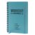 Hardcover Fitness Journal Workout Planner for Men & Women – A5 Sturdy Workout Log Book to Track Gym & Home Workouts – Turquoise
