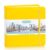 Hardcover Pocket Sketchbook, 5″ × 5″, 80 Sheets Small Sketch Book, Yellow