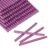 HARFINGTON 100pcs Mini Glue Stick 0.3″x3.9″ High-Stick Hot Glue Gun Sticks Hot Melt Adhesive Strip for DIY Craft Sealing Repair Festival Decoration, Glitter Rose Red