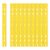 HARFINGTON 12pcs Plastic Rulers 12″ (30cm) Clear Straight Ruler Measuring Tool Inches and Centimeters with Hole for Home Office Classrooms Drafting, Yellow