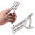 HARFINGTON Single Hole Punch 2″ Reach | 1/8″(3mm) Metal Handheld Hole Puncher Craft Tool Paper Puncher for Paper Tag Card DIY Crafts Plastic Cardboard