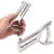 HARFINGTON Single Hole Punch 2″ Reach | 5/16″(8mm) Metal Handheld Hole Puncher Craft Tool Paper Puncher for Paper Tag Card DIY Crafts Plastic Cardboard