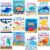 Harloon 12 Pcs Under The Sea Classroom Bulletin Board Decoration Inspirational Summer Ocean Sea Animal Life Positive Poster for Summer Office School Classroom Chalkboard Wall Ocean Party Decorations