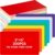 Harloon 200 Pcs Dry Erase Index Cards 3 x 5 Inch, Colorful