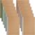 Harloon A5 Composition Notebook Journals 8 x 5.75 in College Ruled Kraft Notebooks with Rainbow Spines Small Lined Composition Book for Office Home(Vivid Color,12 Pcs)
