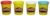 Hasbro Play-Doh For Modeling 4-Pack of Colors 16 Ounce Total – Red, Yellow, White and Blue