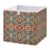 Haskirky Southwest Aztec Pattern Foldable Collapsible Storage Box Bins,11x11x11 Inch Cubes Baskets Fabric Storage Bins with Handles for Shelves Nursery Closet Home Decor