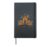 Haunted House Brick Builder Halloween Brick Or Treat Kids Hardcover Journal, Black