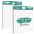 HAUTOCO Sticky Easel Pads 25 x 30 In, 2 Pack White Flip Chart Paper