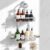HavBeat Shower Caddy Hanging, Never Rust Shower Organizer Hanging, Aluminum Shower Racks for Inside Shower with Hooks for Razor, Bathroom Organizers and Storage with Soap Holder, Bright Silver