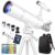 Hawkko 80500 Astronomy Telescope for Kids & Adults Beginner, STEM Kit Gift