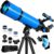 Hawkko Telescope for Adults & Kids, 80mm Aperture 600mm High Powered Telescope for Astronomy Beginners – Refractor Telescopes with AZ Tripod, Phone Adapter and Portable Bag for Moon Observation