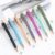HBCDAAQ 7pcs metal pen glitter powder ballpoint cute cartoon multicolor sequins