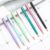 HBCDAAQ 7 Piece Candy Color Business Metal Office Accessories Rotate Ballpoint Pen School Stationery Supplies