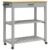 HBFDSFG Solid Pine Wood Kitchen Trolley with Drawer and 2 Shelves, 33.1×15.7×34.8 Inch Rolling Cart with Lockable Wheels and Side Hooks for Kitchen, Living Room, Bathroom