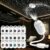 HD 2-in-1 Space Projectors Night Light 360 Rotating Galaxy Light Star Projectors USB Powered Smart Night Light Projector Plug，with 24 Films