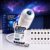 HD Smart Dynamic 5D Holographic Night Light Projector, 2-in-1 Galaxy Projector Night Light for Bedroom, Plug and Play HD Star Projector with 24 Ocean Films, 360° Rotating USB Ceiling Light (12 Films)