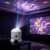 HD Smart Dynamic 5D Holographic Night Light Rotating Led Projector