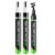 Headstone Lettering Paint, Grave Inscription Pen, 3PCS Tombstone Marker Pen for Gravestone Lettering, Memorial Inscriptions Restoration (Black)