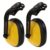 HEALEEP Heavy Duty Yellow Safety Earmuffs with Noise Reduction and Adjustable Fit for Construction and Daily Life Industrial Hearing Protection with Abs and Sponge Material