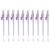 Healeved 10 Pcs Lavender Pendant Gel Ink Roller Pen for Students